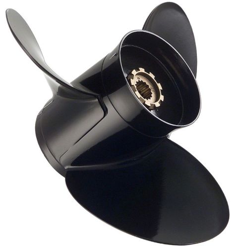 Mercury marine black max 14 x 23 aluminum 3-blade inboard/outboard propeller