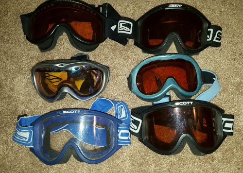 Scott smith moto cross ski snowboard bmx goggles lot