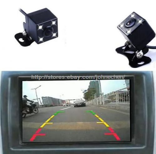 170° ccd waterproof car camera led car rear view reverse backup camera