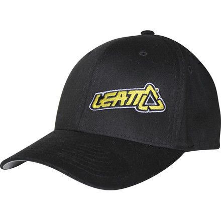 Leatt leatt logo flex fit hat black sm/md