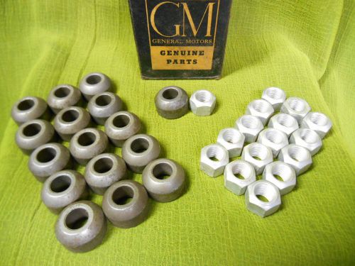 Nos chevy v8 rocker arm balls nuts camaro corvette pass 50&#039;s-69 283 302 327 350