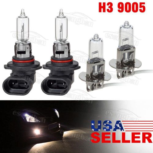 Halogen package h3 h3-55w fog driving lamp &amp; 9005 hb3 headlight high beam