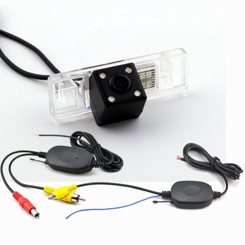 Wireless car rear view backup ccd color camera for nissan qashqai / x-trail