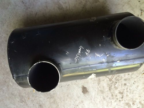 1999-2000 polaris genesis x45 pwc exhaust silencer muffler waterbox 1260997-067