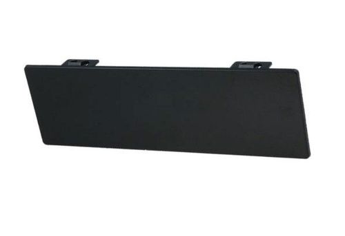 New: 1din decorative cover in black for radio / navigation system slot with snap