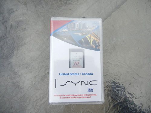 Latest update a7  ford/lincoln  navigation sd card new factory sealed