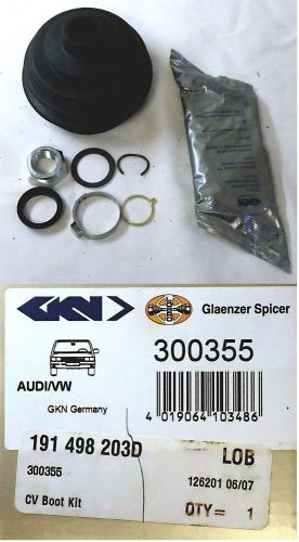 Gkn cv boot kit - front outer 300355 ~ for audi/vw 191498203d