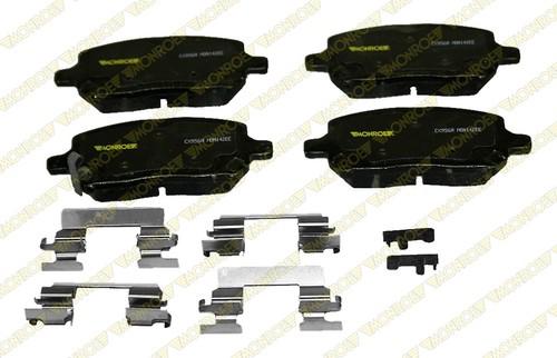 Monroe cx956a brake pad or shoe, front-monroe ceramics brake pad