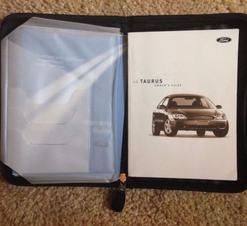 2006 ford taurus owner&#039;s guide