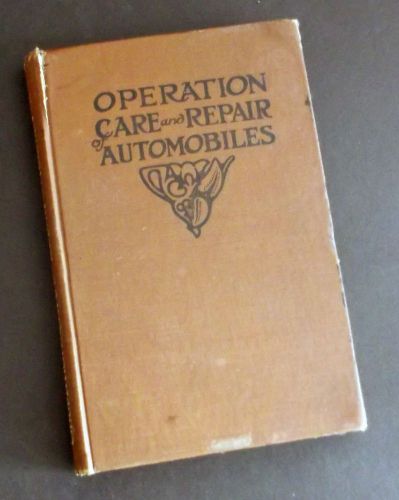 The horseless age - operation, care &amp; repair of automobiles 1907 book