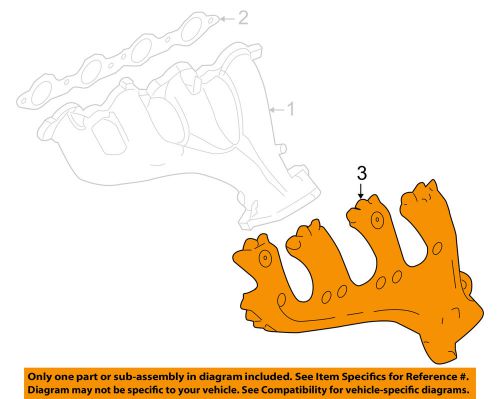 Gm oem manifold-exhaust-heat shield right 12562244