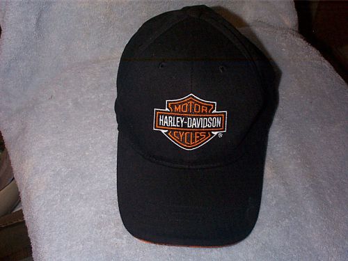 Black harley baseball cap low country charleston sc 100% cotton 1 size fits all