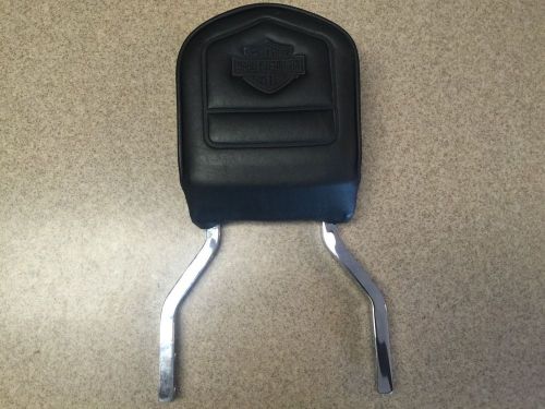 Harley davidson passanger chrome backrest sissy bar