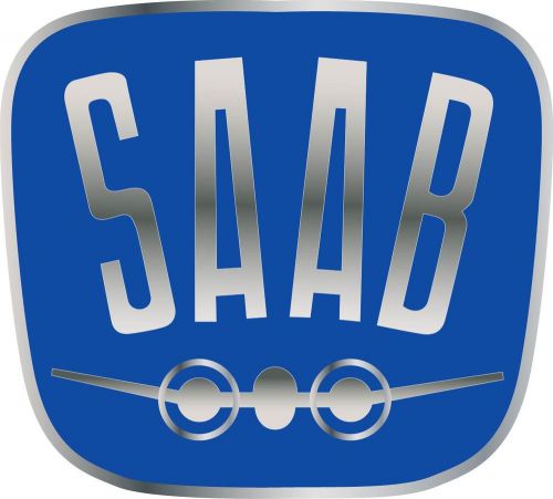 Saab aircraft air plane vinyl sticker decal