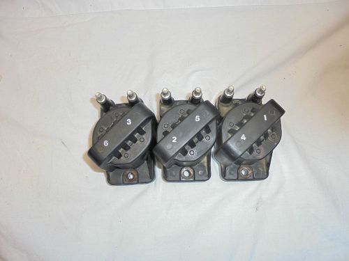 Oem 1996 pontiac bonneville sse 3.8l v6 3800 series ii ignition coil set of 3