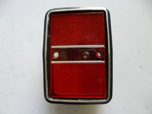 Vw rabbit (golf) gti mk1 rear side marker reflector red 1976-1984 aftermarket