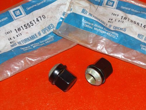 Nos new gm 1988 1989 1990 chevrolet gmc c k truck wheel lug nuts 15551469 disco