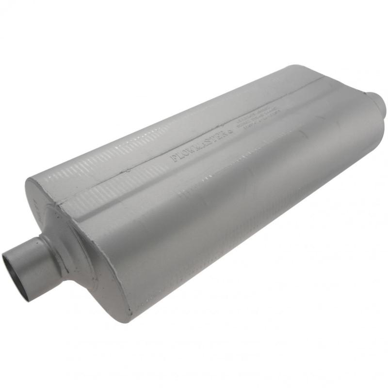 Flowmaster 70 series muffler - 2.50 center in / 2.50 offset out - mild sound