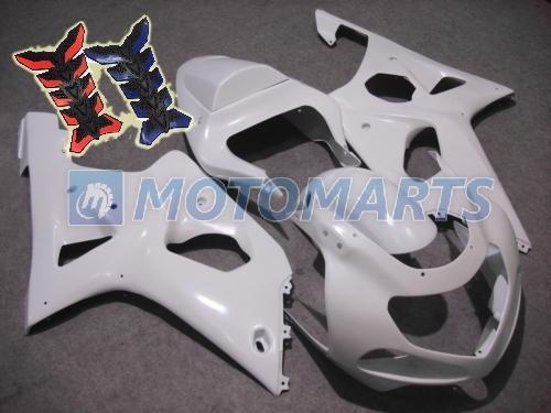 Free tank pad x2! inj fairing kit for suzuki gsx r 600 750  k1 01 02 03 gsxr lwh