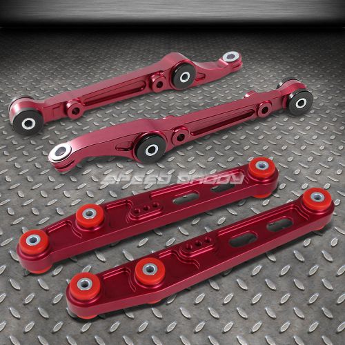 For eg civic integra dc2 aluminum red suspension front+rear lower control arm