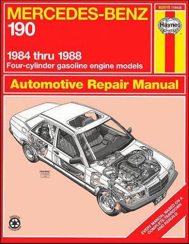 Mercedes-benz 190 repair manual 1984-1988