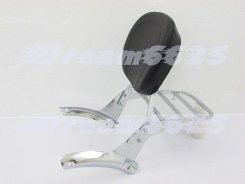 Backrest sissy bar for honda shadow aero vt1100 c3 97-02 7dr#cr