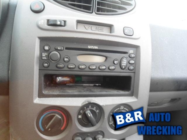 Radio/stereo for 04 saturn vue ~ am-fm-cd player w/o mp3 opt u1c