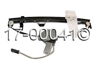 Brand new left front window regulator with motor fits jeep grand cherokee