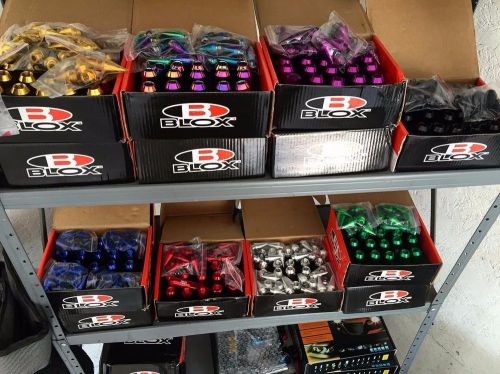 (usa) jdm 20pc m12x1.5 extended spike forged aluminum tuner racing lug nuts