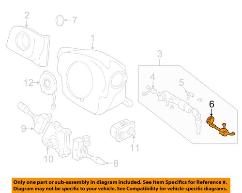 Infiniti nissan oem 02-06 q45 steering column-antitheft module 28590c9916