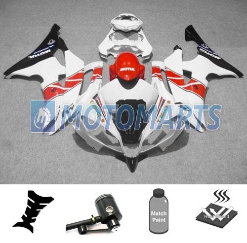 Bundle inj fairing w/ brake fluid pot for yamaha yzf 600 r6 08 09 10 11 2012 ah