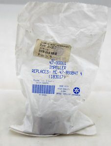 47-000001 hydra impeller - replaces mc-47-8994t-4 - new
