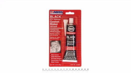 Abro rtv silicone gasket maker black high temp sealant 85g