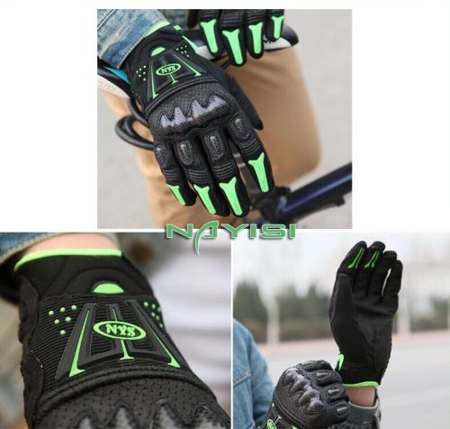 Motorcycle motocross sports gear carbon fiber racing cycling mtb bike gloves xl