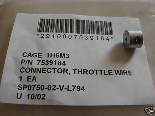 M939 m939a1m939a2 throttle wire connector # 7539184