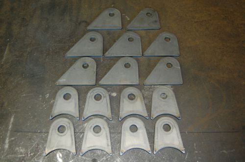 4 link mounting flat and axle tabs bracket - 5/8&#034; hole - 3/16&#034;   qty - 16