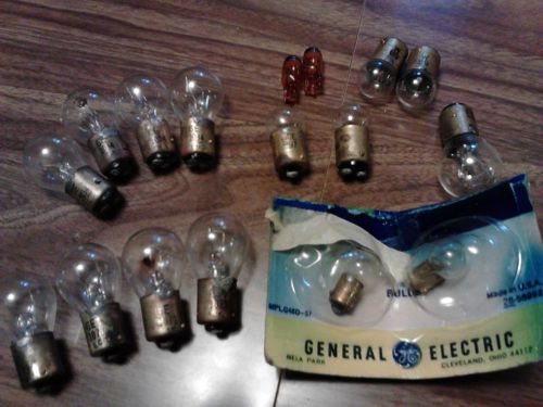 Ge general electric automotive lightbulb lot:1034,1073,1157,68,89,ts90,97,57,194