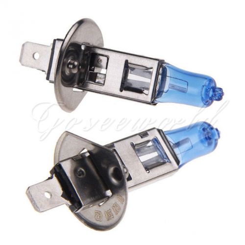 New 4 x h1 6000k xenon gas halogen headlight white light lamp bulbs 100w 12v 4