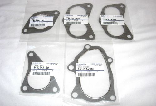 Subaru wrx forester outback xt legacy gt turbo genuine exhaust manifold gaskets