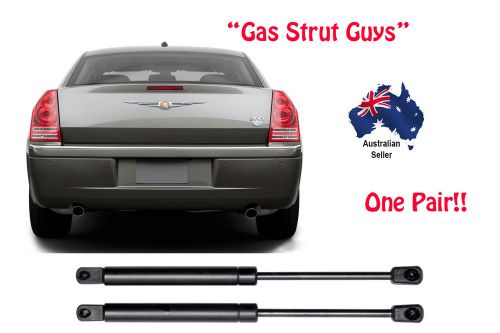 New pair boot gas struts suit chrysler 300c sedan 2004 to 2011 inc srt8