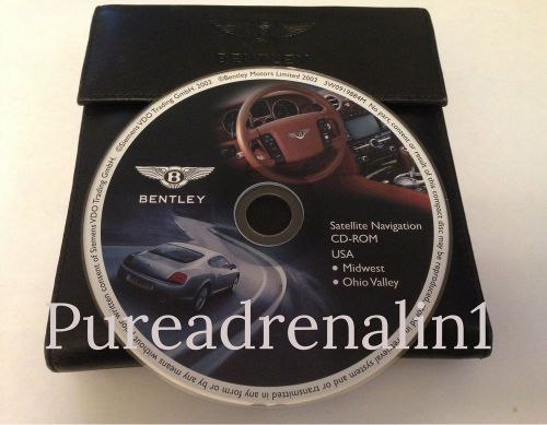 04 05 06 bentley continental gt flying spur navigation cd midwest ohio tn in mi