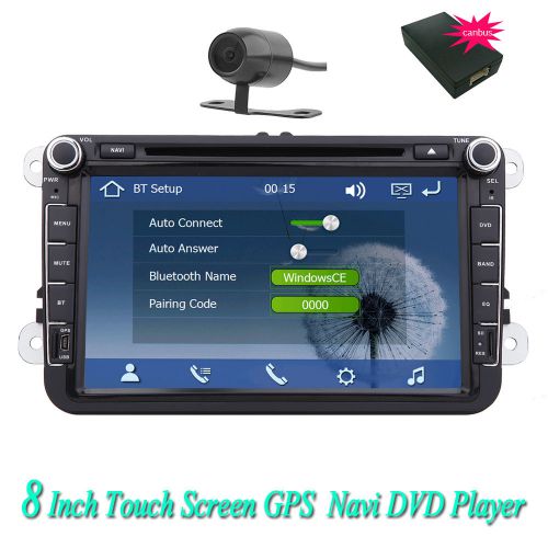 8&#034; hd in dash dvd player car radio gps navigator ipod radio canbus for vw tiguan