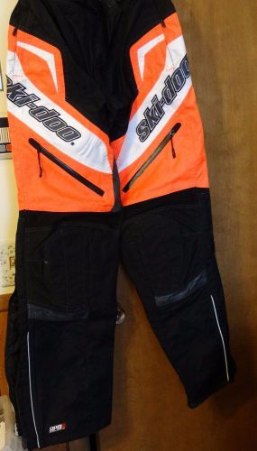 Ski-doo snowmobile racing sno-x pants size medium read