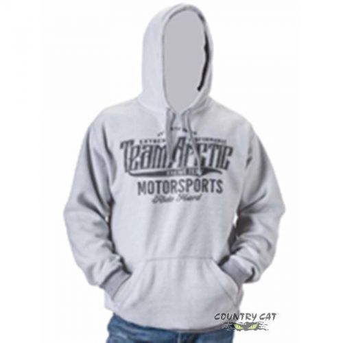 Arctic cat men&#039;s team arctic motorsports inside out hoodie - gray - 5259-46_