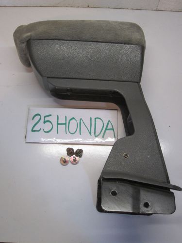 1990-1991 honda accord coupe sedan armrest grey ultra rare oem jdm cb cb7