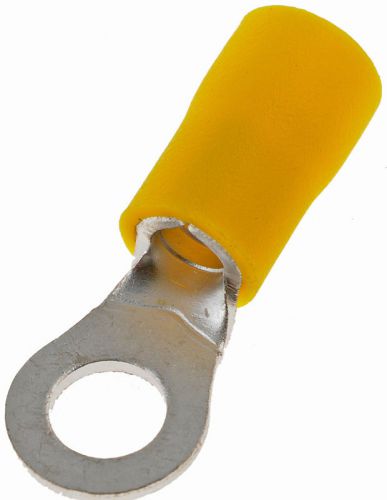 12-10 gauge ring terminal, no. 10, yellow - dorman# 85414