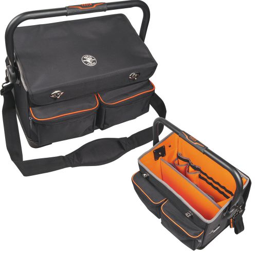 Klein tools tradesman pro organizer 17&#034; tool tote w/cover