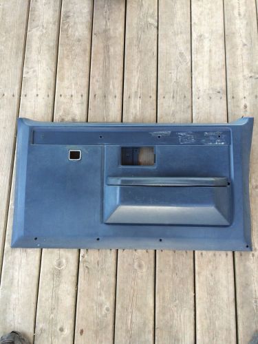 1973 -87 gmc chevy truck door inside panel silverado sierra oem blue passenger