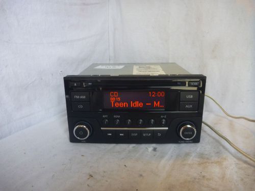 14 15  nissan versa radio cd player 28185-9mc1a pn-3653 bw2565