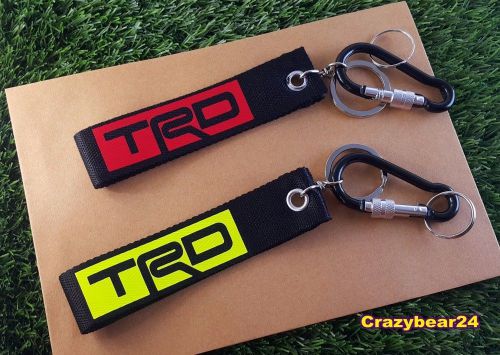 Trd d ring keychain key strap key ring aluminum carabiner clip lock